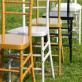 Resina Chiavari cadeira para banquete de casamento de festa